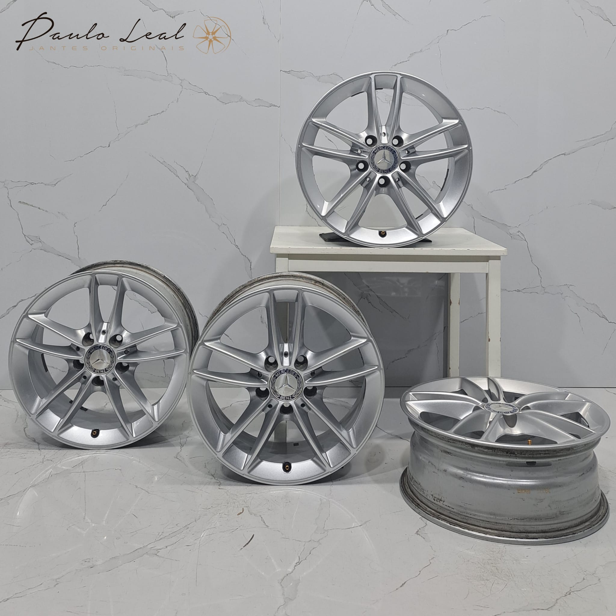 Jantes 16" originais Mercedes Classe A W177 B CLA GLA Vito Viano