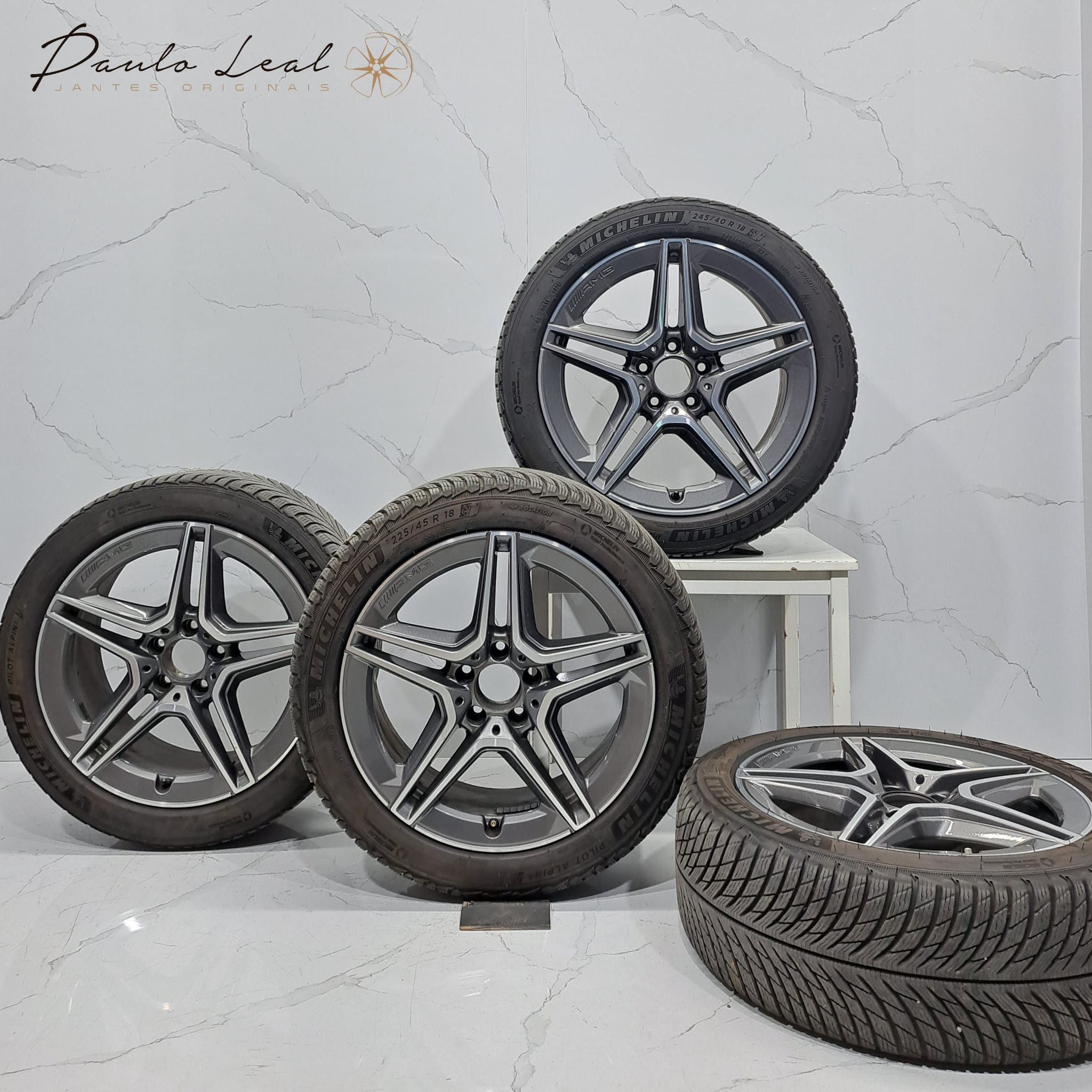 Jantes 18" originais Mercedes AMG classe C W205